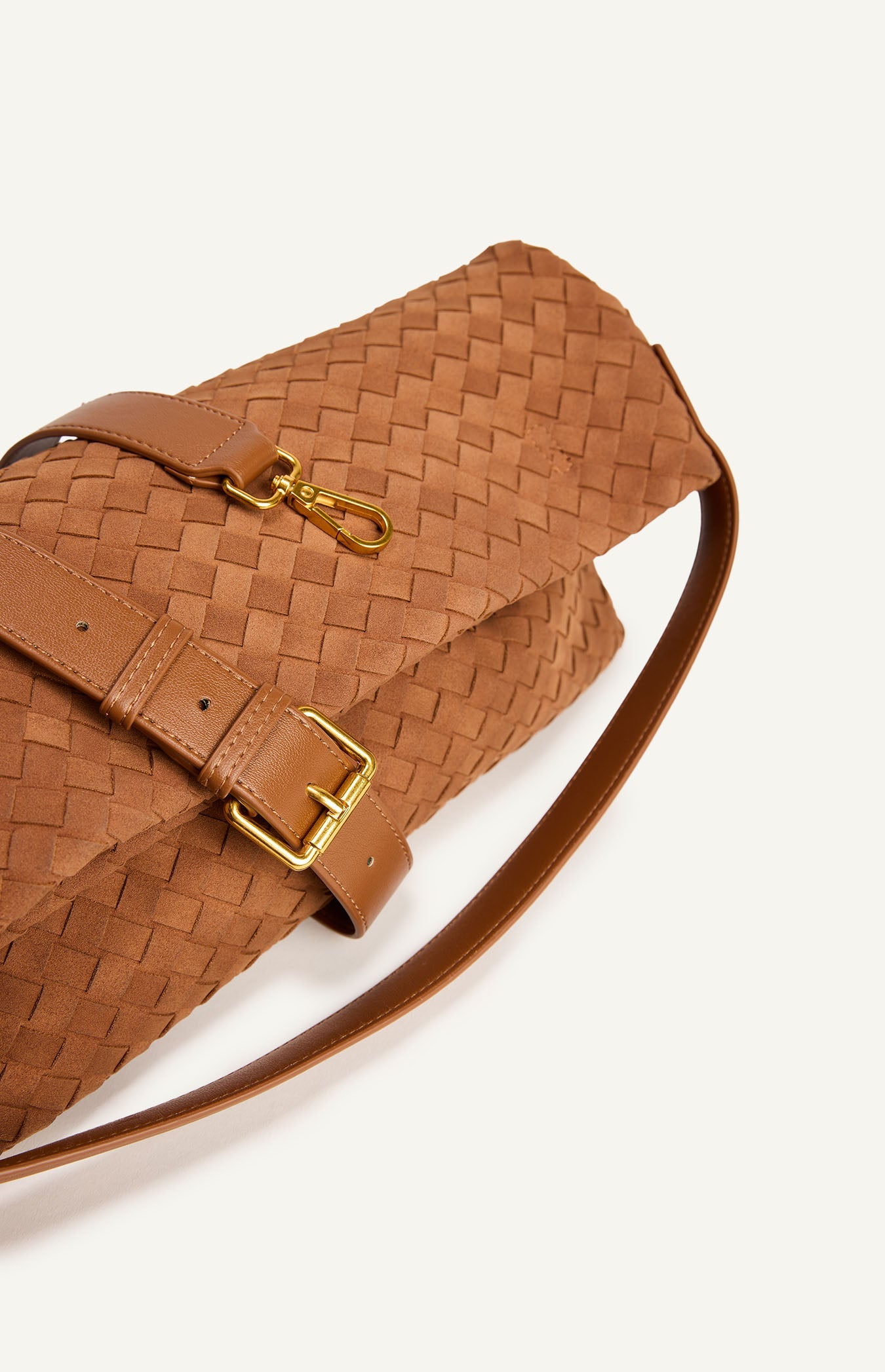 ARIA SHOULDER BAG - CARAMEL