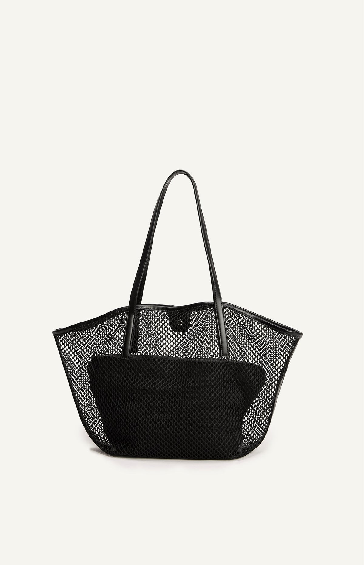 LEAH SHOULDER BAG – BLACK