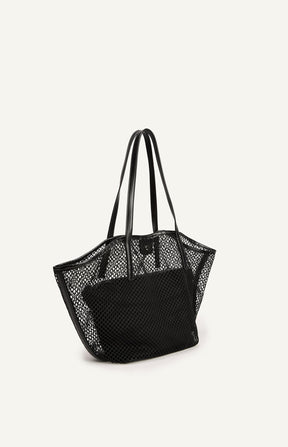 LEAH SHOULDER BAG – BLACK