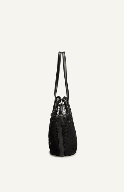 LEAH SHOULDER BAG – BLACK