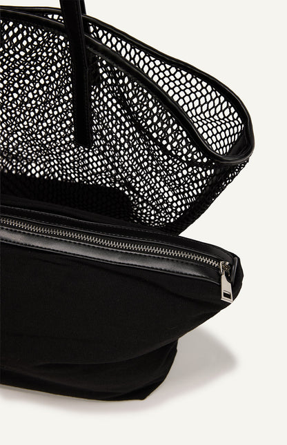 LEAH SHOULDER BAG – BLACK