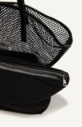 LEAH SHOULDER BAG – BLACK