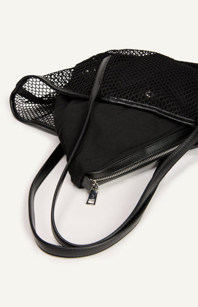LEAH SHOULDER BAG – BLACK