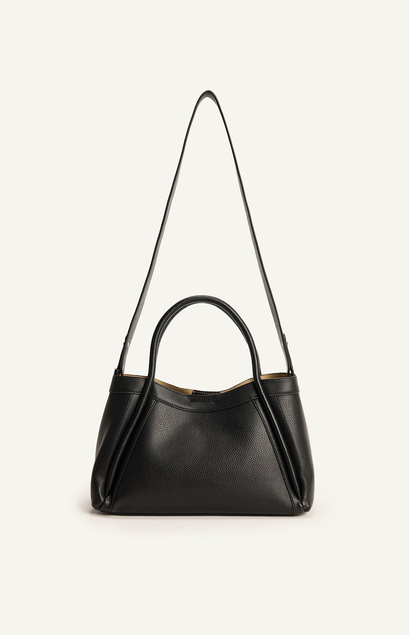 ARIANA HANDLE BAG – BLACK