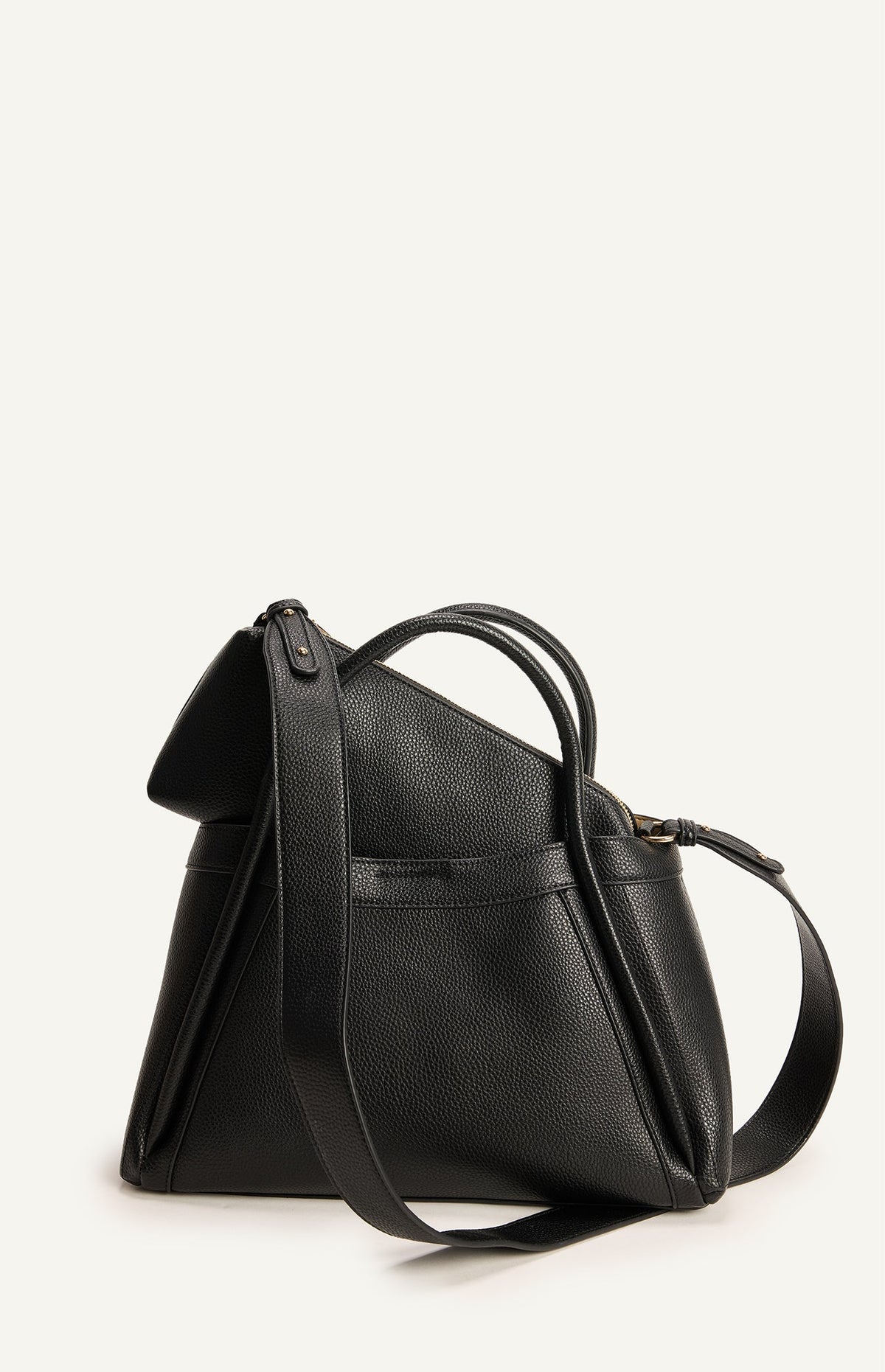 ARIANA HANDLE BAG – BLACK