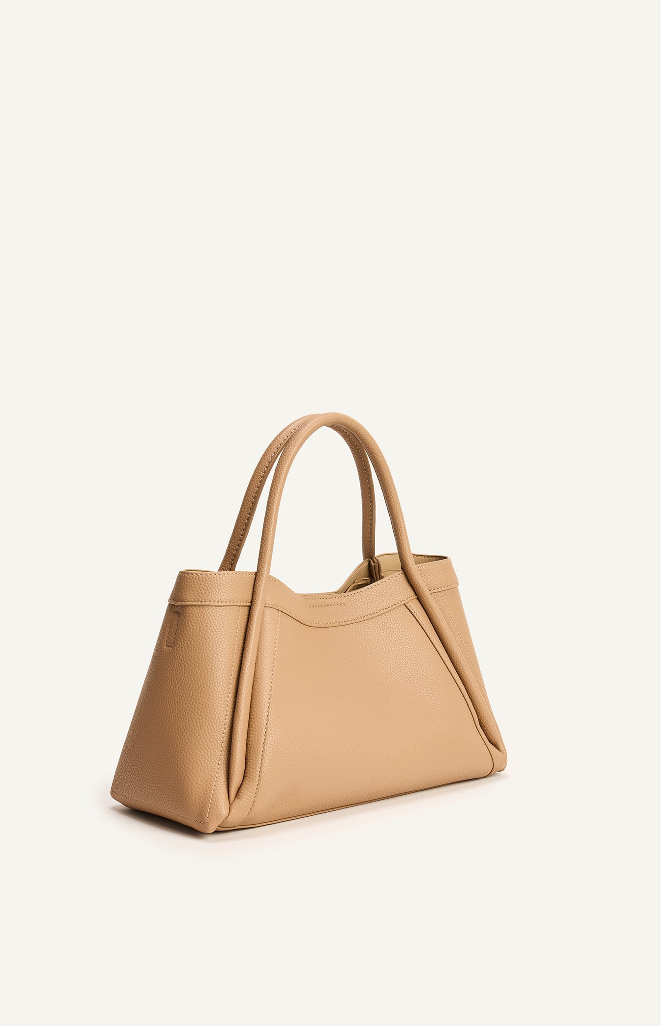 ARIANA HANDLE BAG – MOCHA MOUSSE