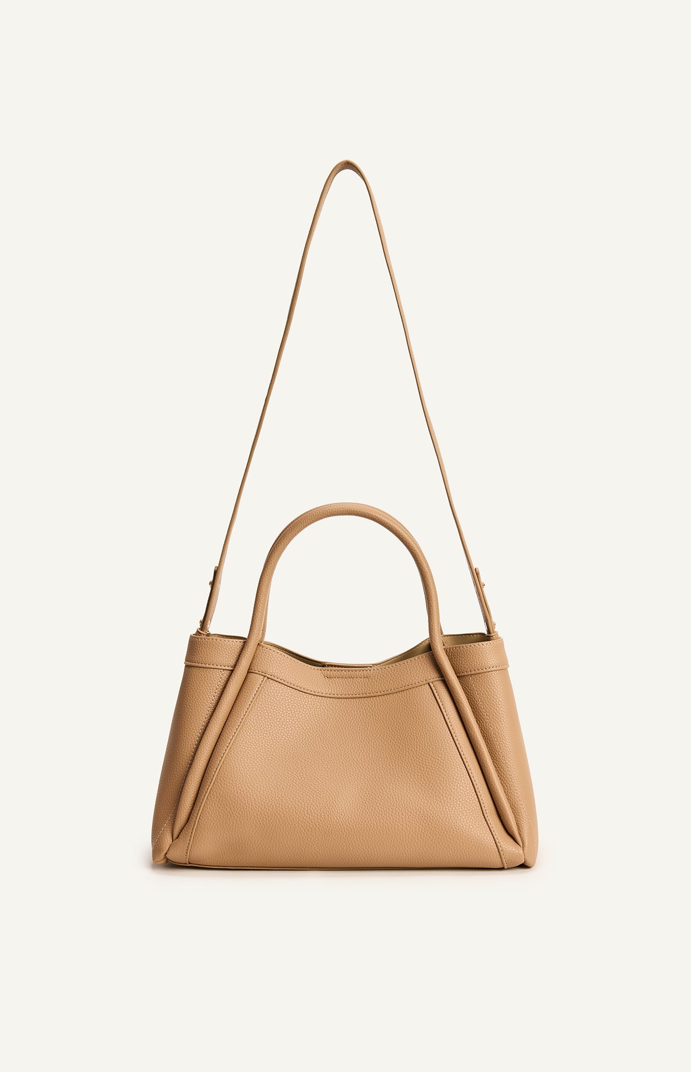 ARIANA HANDLE BAG – MOCHA MOUSSE