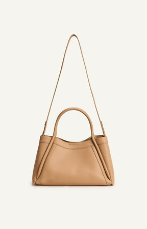 ARIANA HANDLE BAG – MOCHA MOUSSE