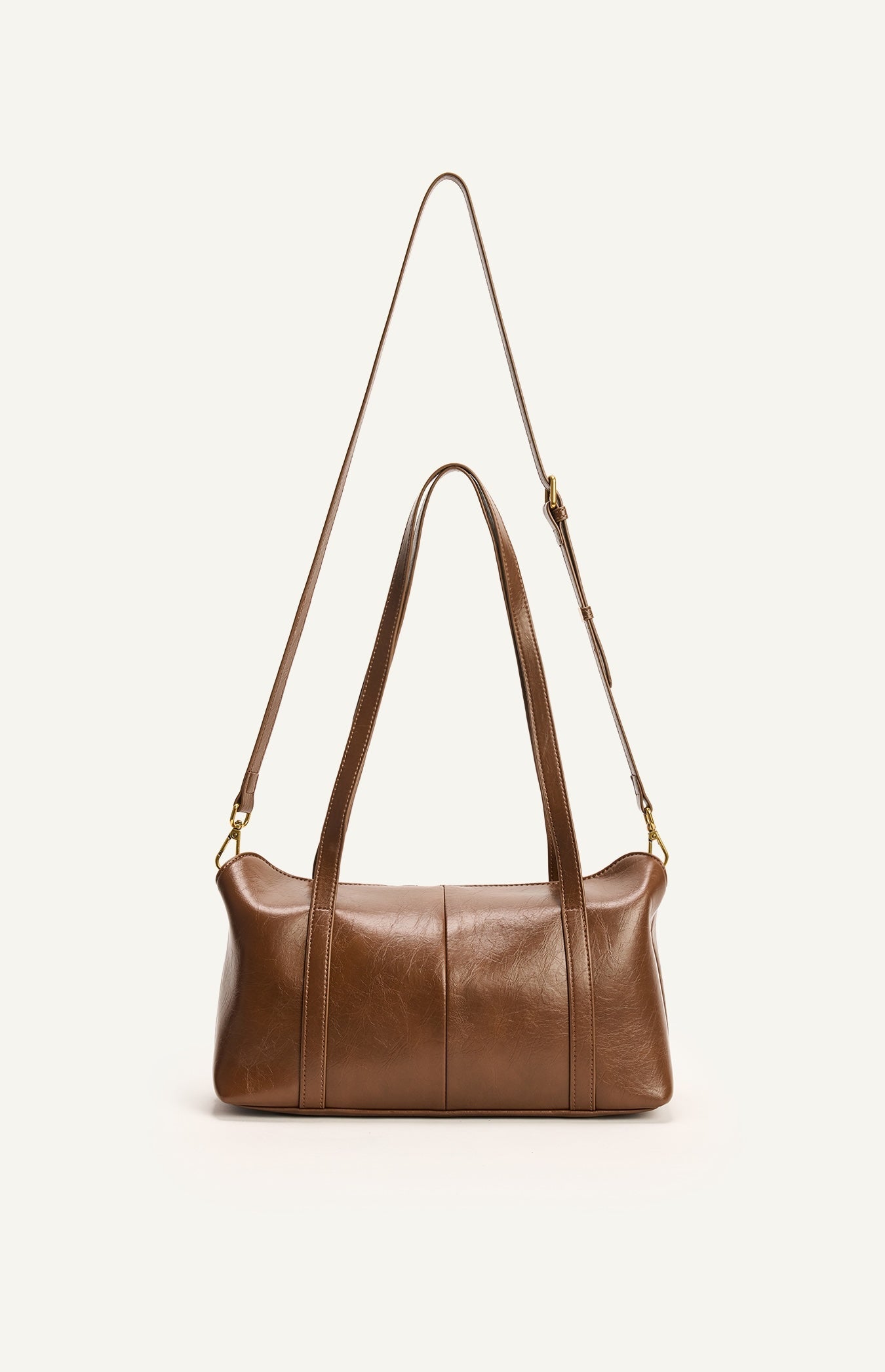 MILA SHOULDER BAG – CHOCOLATE