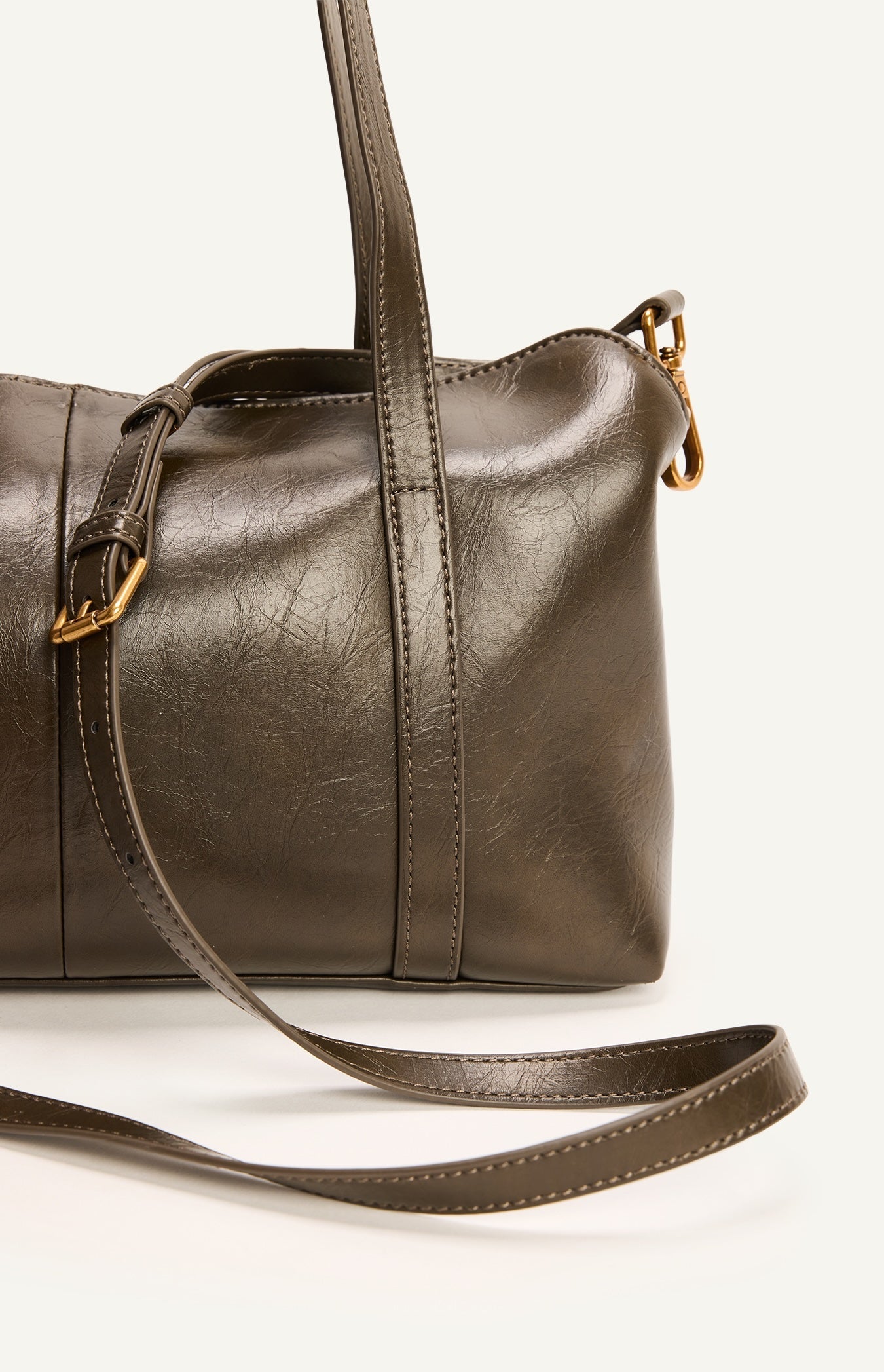 MILA SHOULDER BAG – DARK OLIVE
