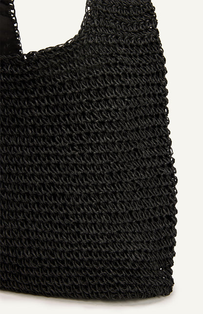 CALLIE SHOULDER BAG – BLACK
