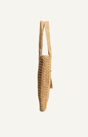 SILVANA SHOULDER BAG – TAN