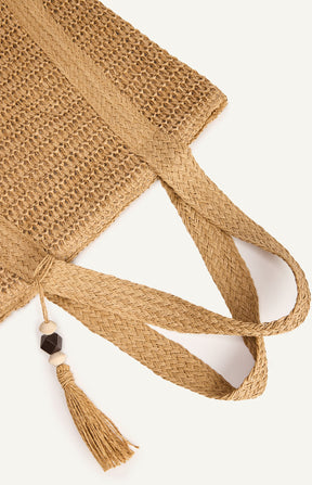 SILVANA SHOULDER BAG – TAN