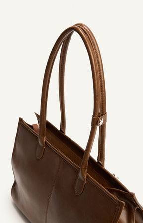 BIANCA SHOULDER BAG – CHOCOLATE